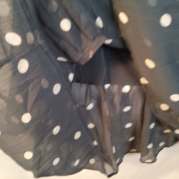 Old Navy Occasion Chiffon Maxi Dress M Petite Waist Tie Lined Formal NWT - Picture 6 of 11